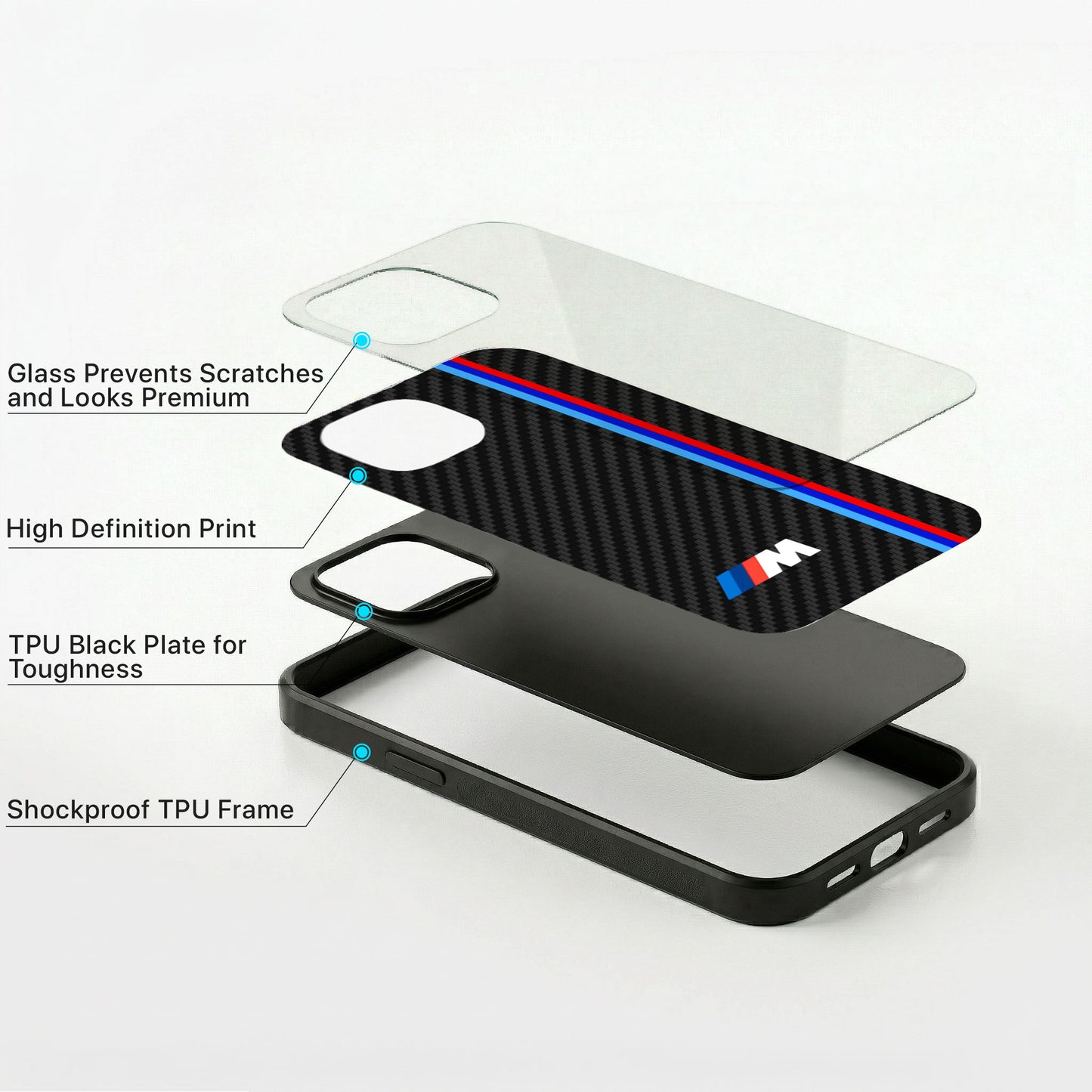 Track Edition Glass Case - iPhone