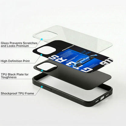 Turbo Edition Glass Case - iPhone