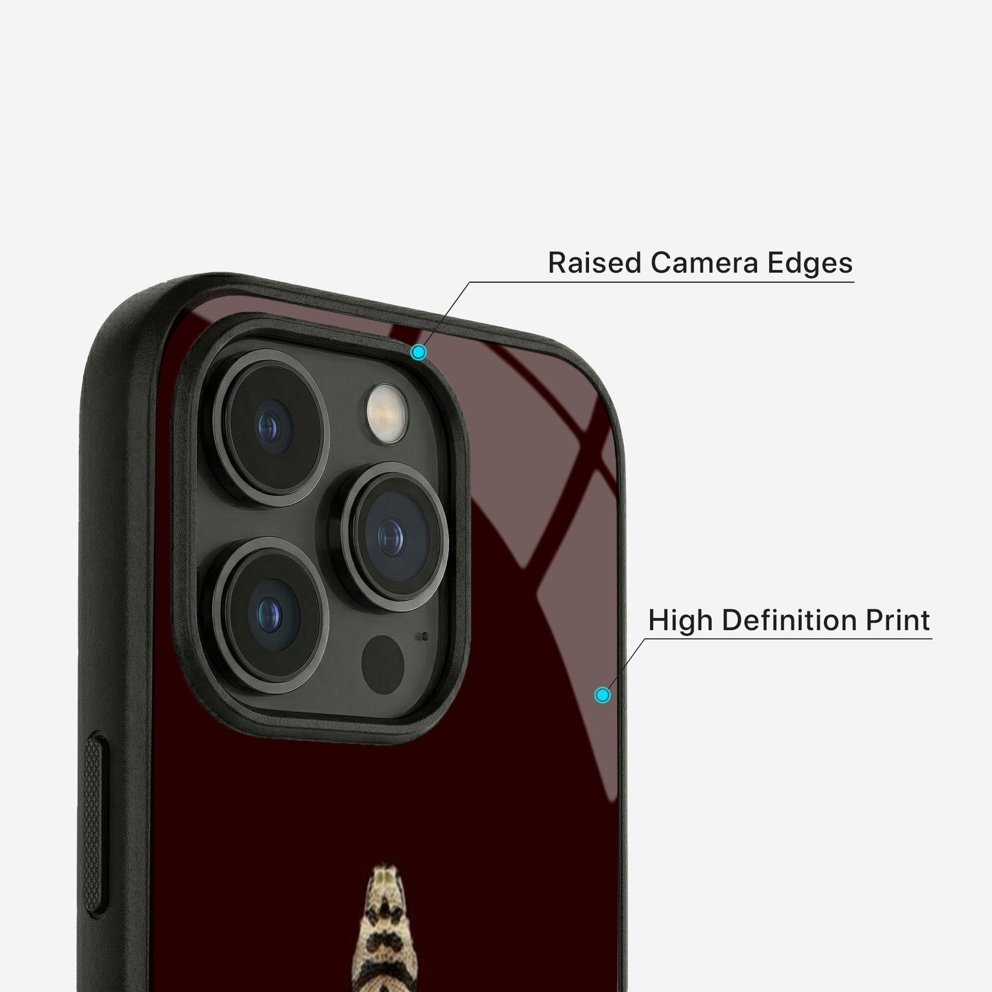 Venom Aura Glass Case - iPhone