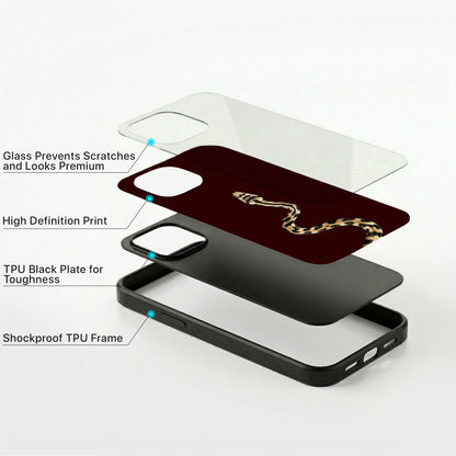 Venom Aura Glass Case - iPhone