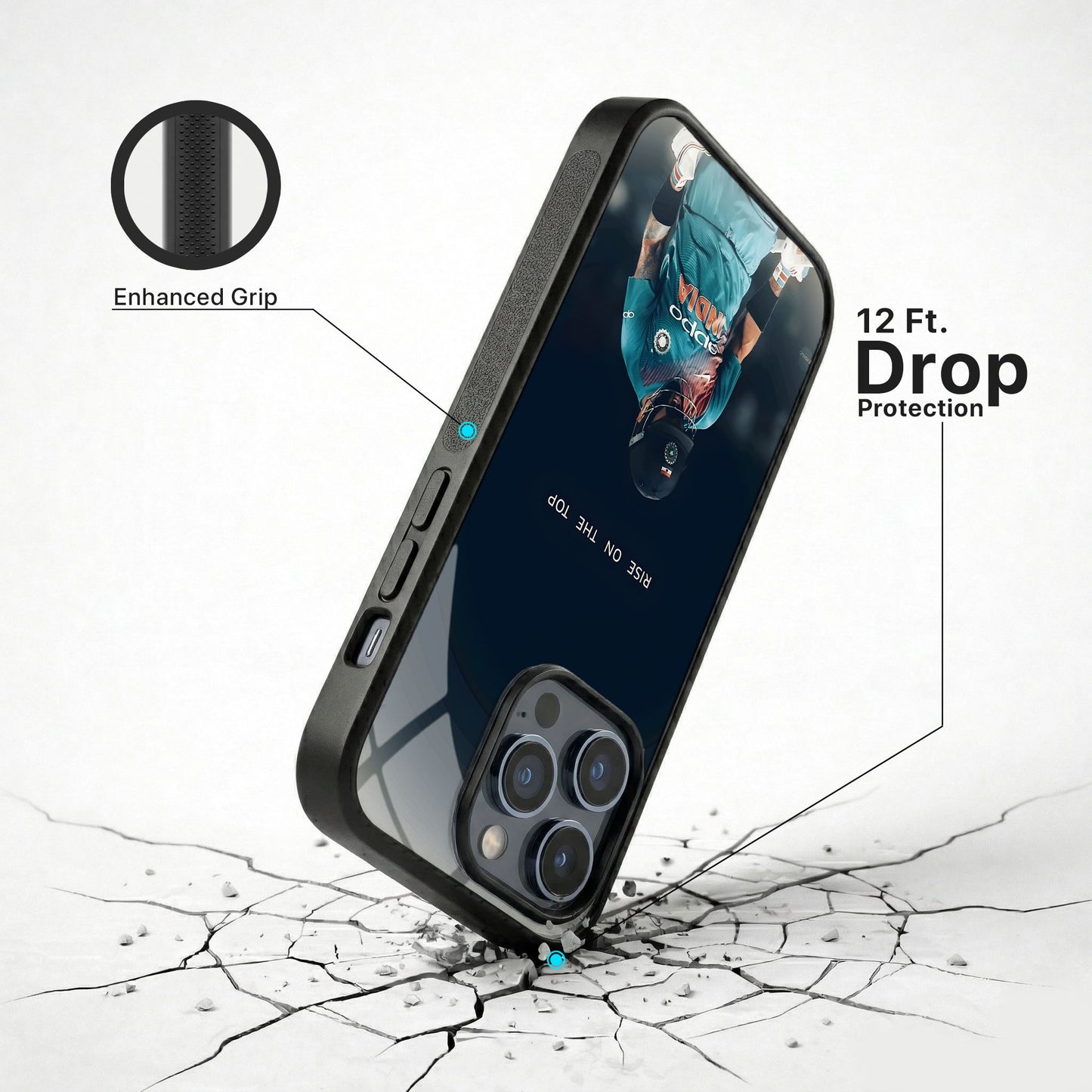 Victory Rise Glass Case - iPhone