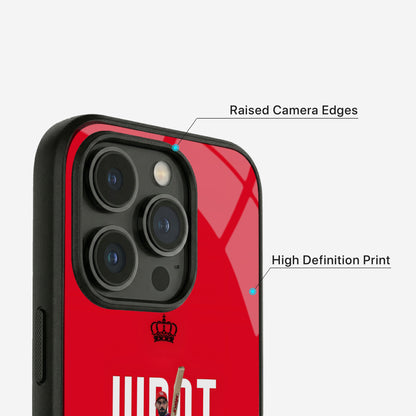 Virat Legacy Glass Case - iPhone