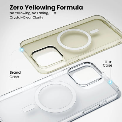 Anti Yellow Magsafe Clear Case - iPhone
