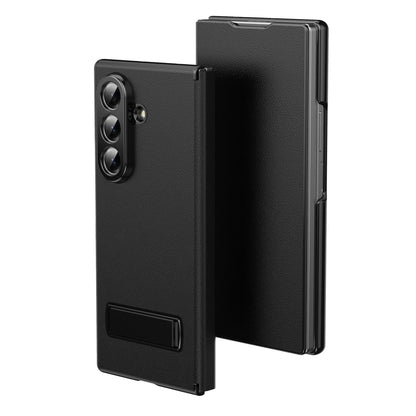 Galaxy Z Fold Leather Case with Built-in Kickstand