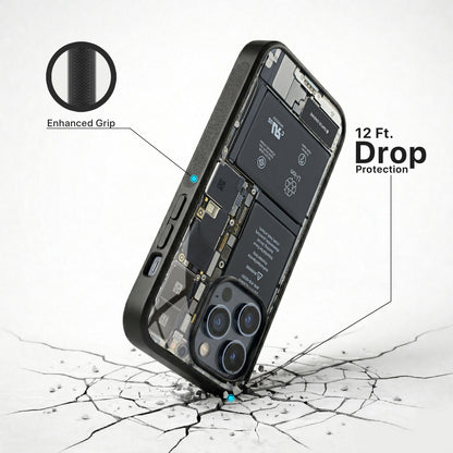 Circuit Board Glass Case - iPhone