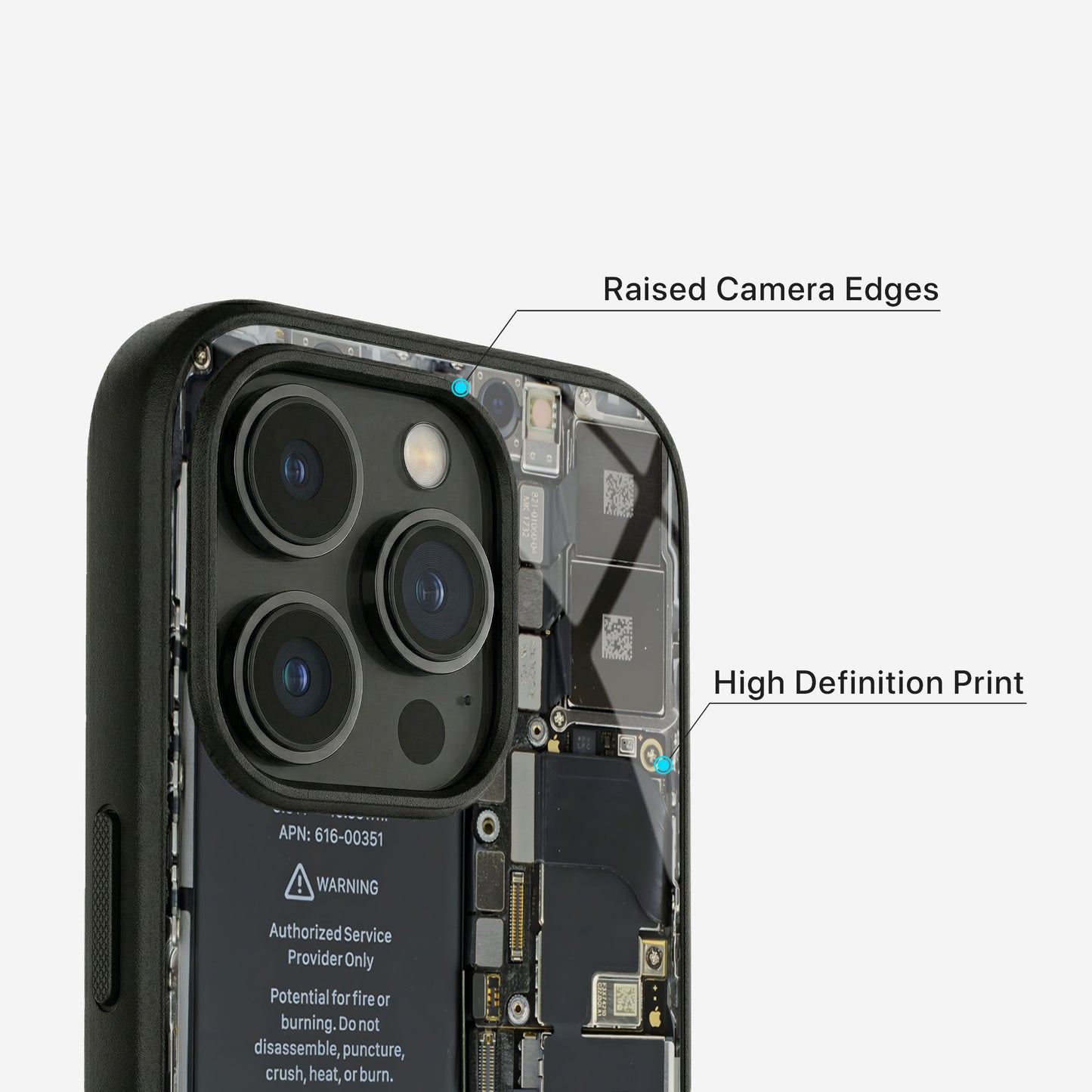 Circuit Board Glass Case - iPhone