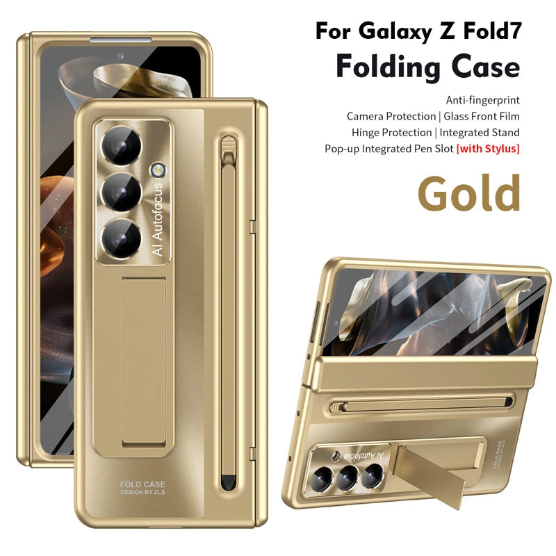 Galaxy Z Fold Series Premium Armor Kickstand Case