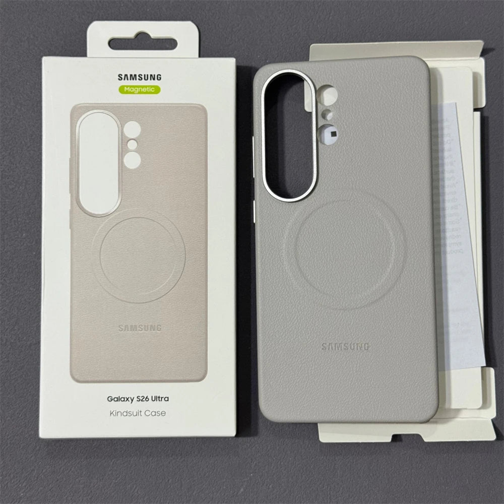 Galaxy S26 Ultra Kindsuit Leather Case with MagSafe