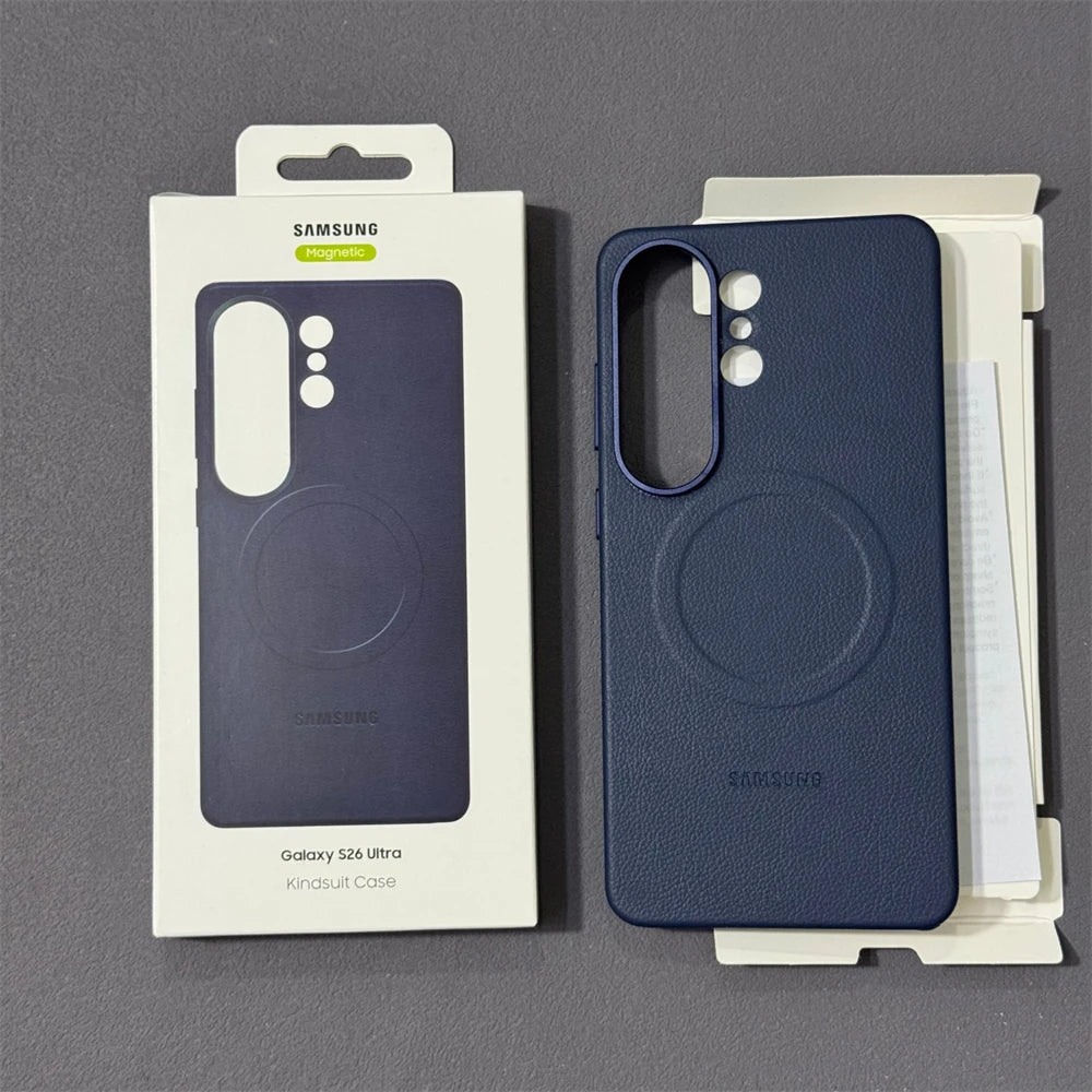 Galaxy S26 Ultra Kindsuit Leather Case with MagSafe
