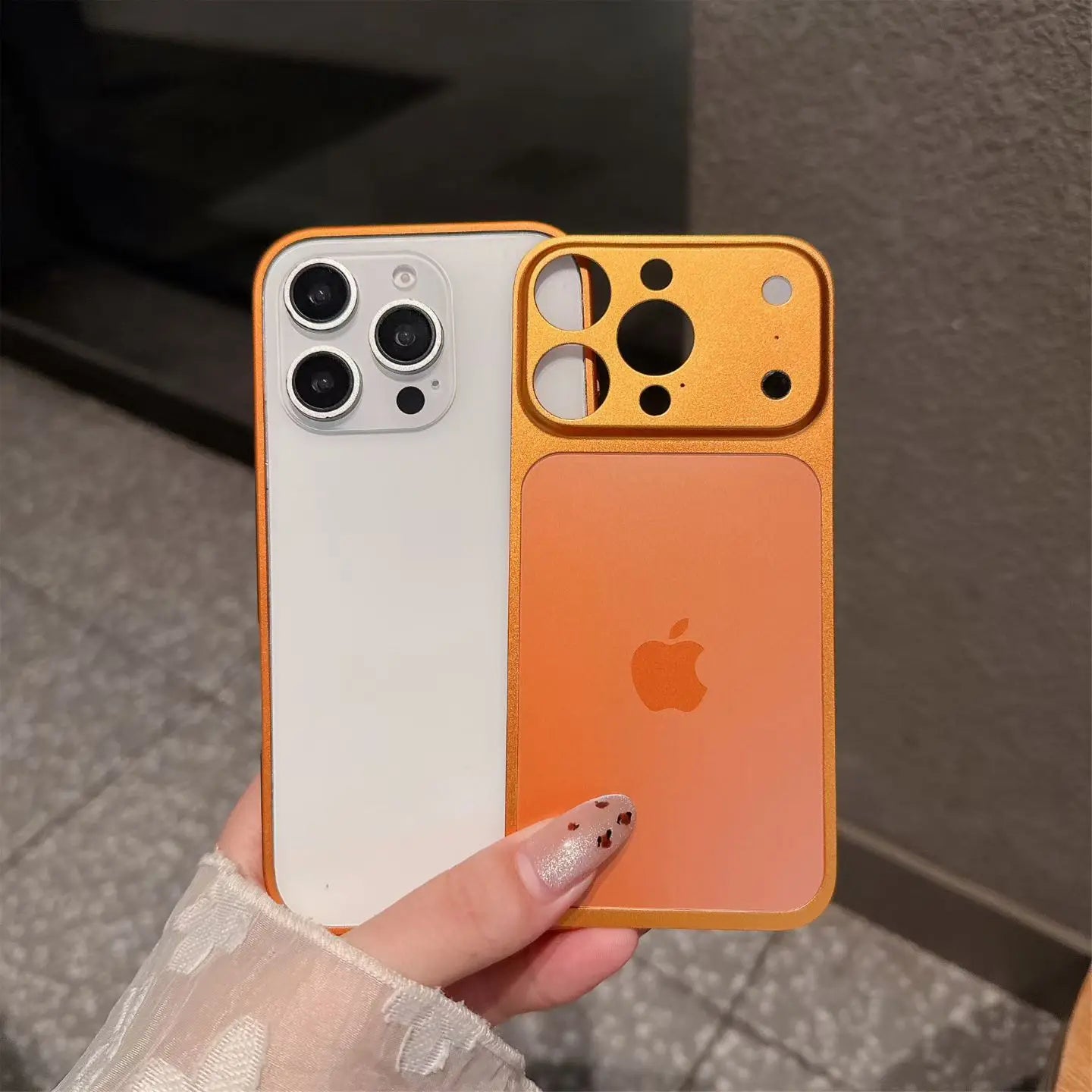 iPhone Metal Converter Case – Metal Bumper & Back Panel