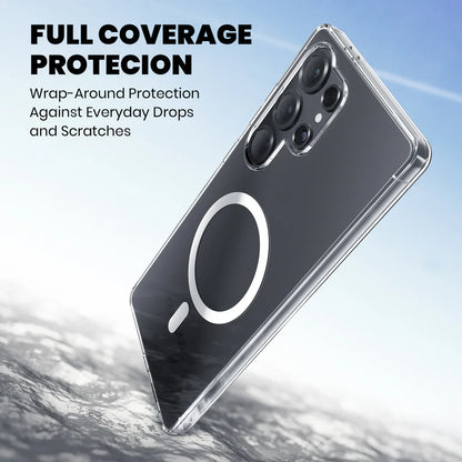 Anti Yellow Magsafe Clear Case - Samsung