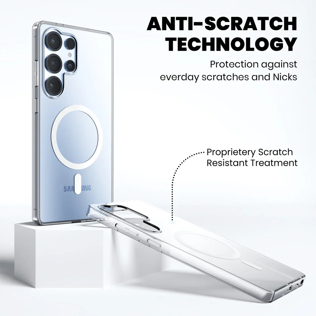 Anti Yellow Magsafe Clear Case - Samsung