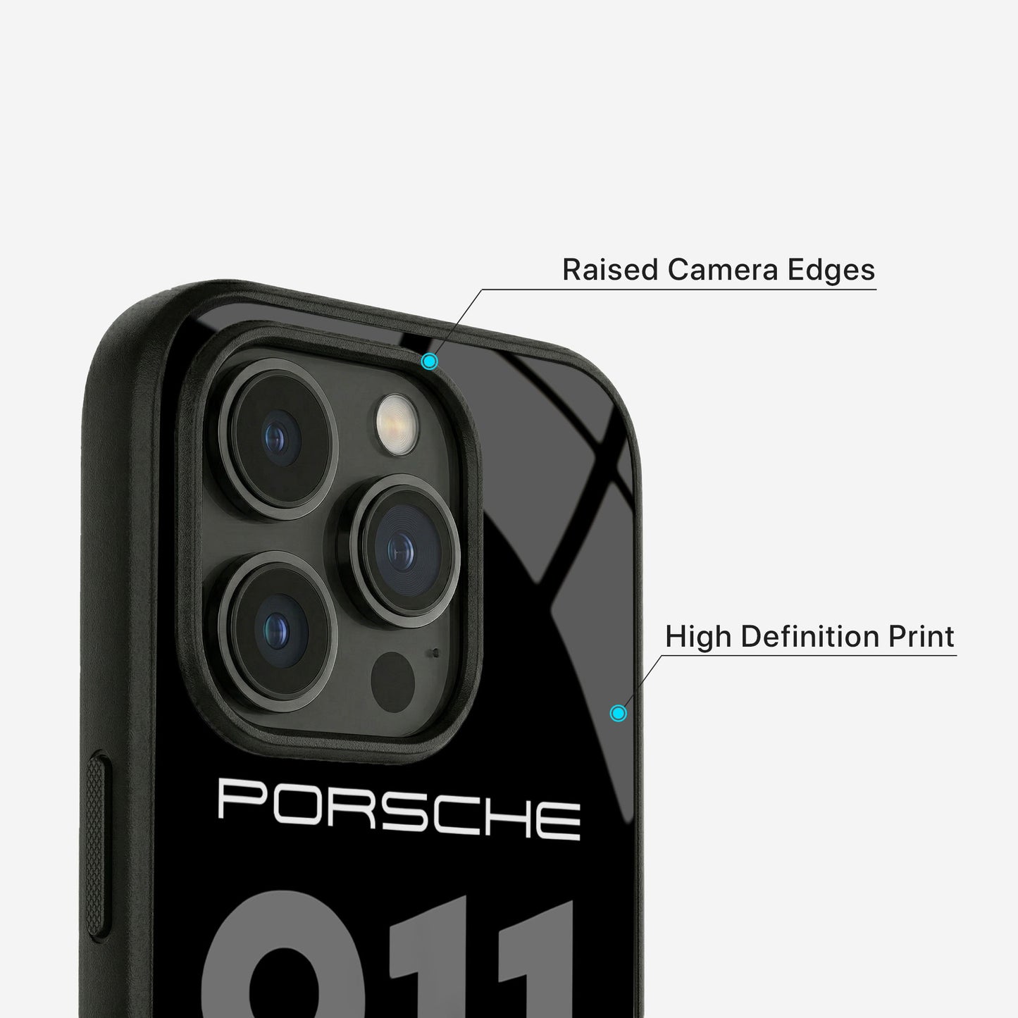 Porsche 911 Glass Case - iPhone