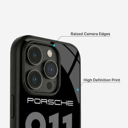 Porsche 911 Glass Case - iPhone