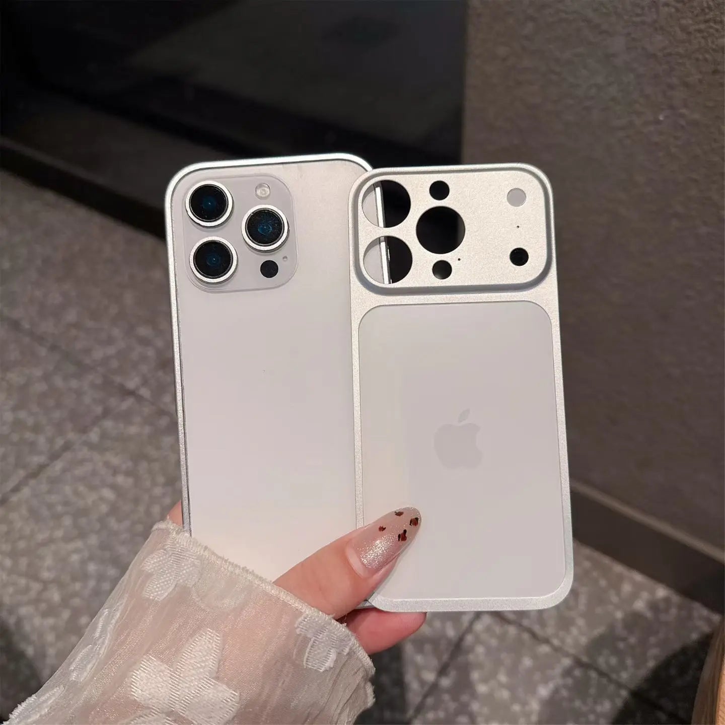 iPhone Metal Converter Case – Metal Bumper & Back Panel