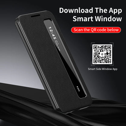 Smart View Window Flip Leather Case - Galaxy S Series